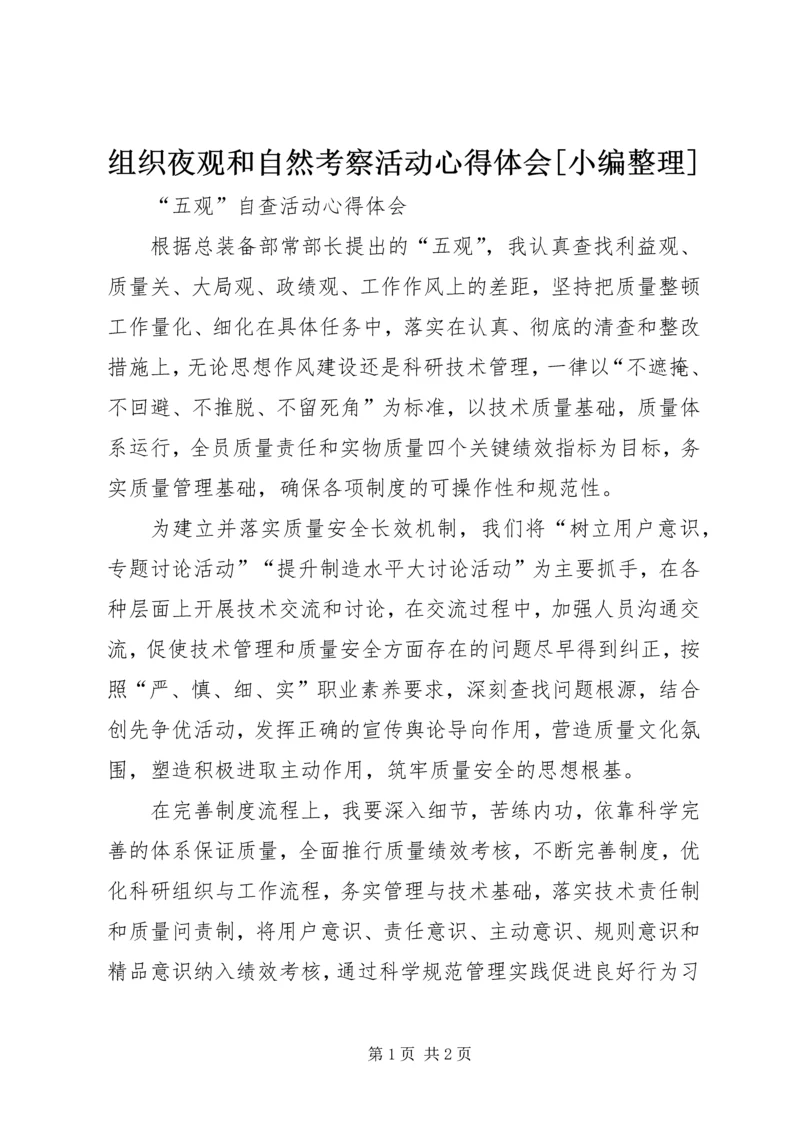 组织夜观和自然考察活动心得体会[小编整理] (3).docx