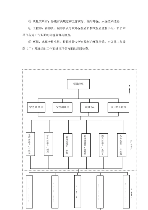 环境保护与水土保持综合施工专题方案及综合措施.docx