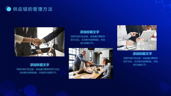 供应链管理动态通用PPT模板