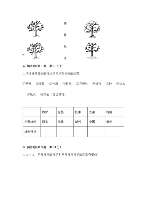 教科版二年级上册科学期末测试卷精品【预热题】.docx