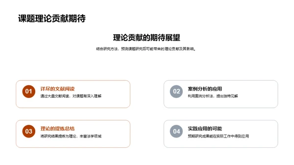 法学视域下的课题探究