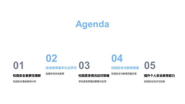 全面掌握校园安全