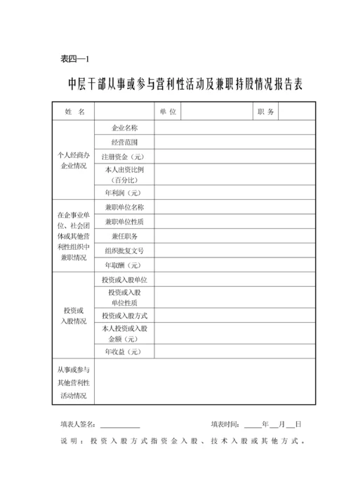 中层干部廉政档案登记表.docx