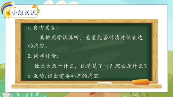 【核心素养】部编版语文二年级下册-口语交际：长大以后做什么（课件）