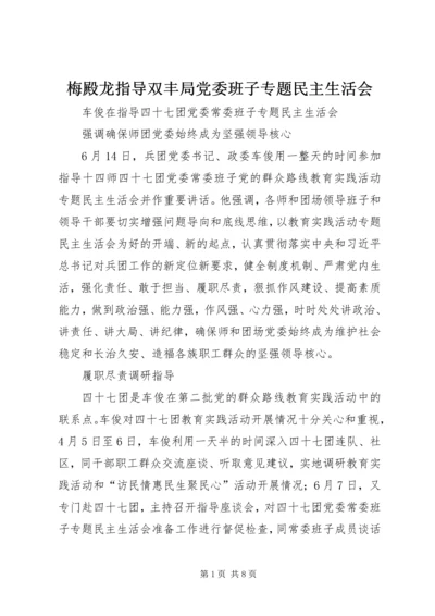 梅殿龙指导双丰局党委班子专题民主生活会 (5).docx
