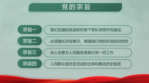 迷彩风格八一部队军事训练动态PPT