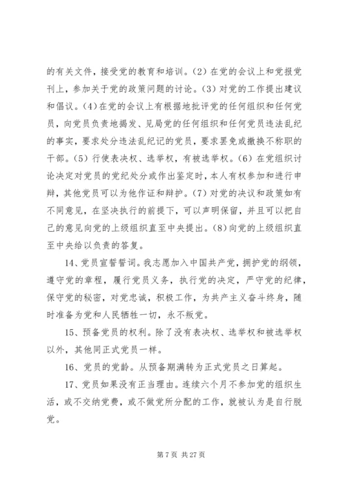 学党章思想汇报.docx