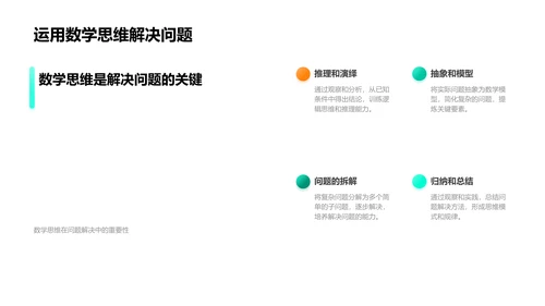 初三数学实用教程PPT模板