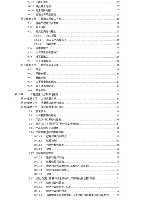 杭州绿园花园高层住宅投标书