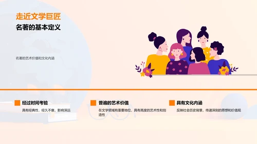 名著阅读提升素养PPT模板