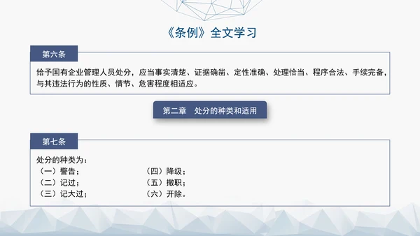 2024年新发布国有企业管理人员处分条例解读学习PPT课件