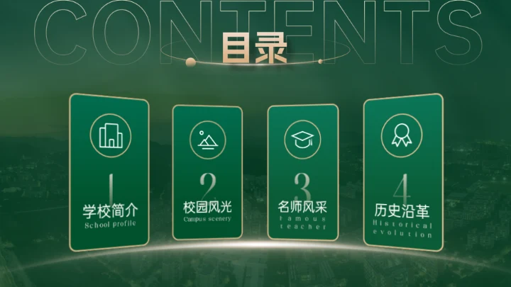 北京理工大学介绍，高校通用答辩PPT模板