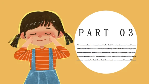 插画风爱护眼睛眼保健操通用PPT模板