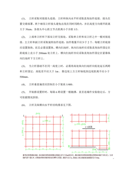 满堂脚手架安全专项综合标准施工专业方案.docx