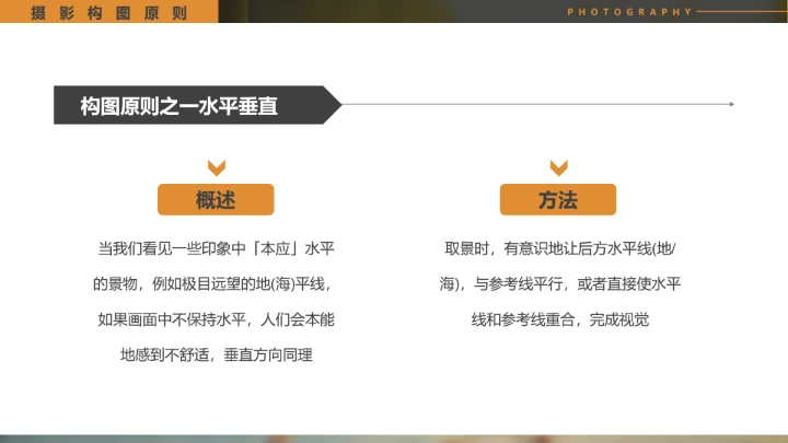 摄影基础入门培训教程摄影场景教学PPT