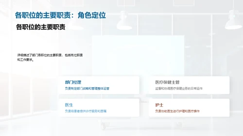 医保部门运营优化策略