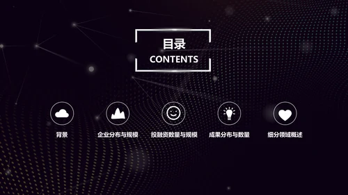 未来科技人工智能发展报告通用PPT模版