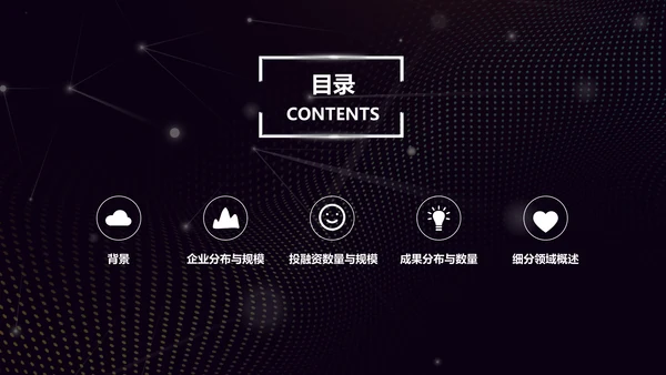 未来科技人工智能发展报告通用PPT模版