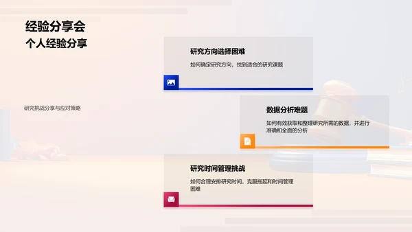 法学研究实务PPT模板