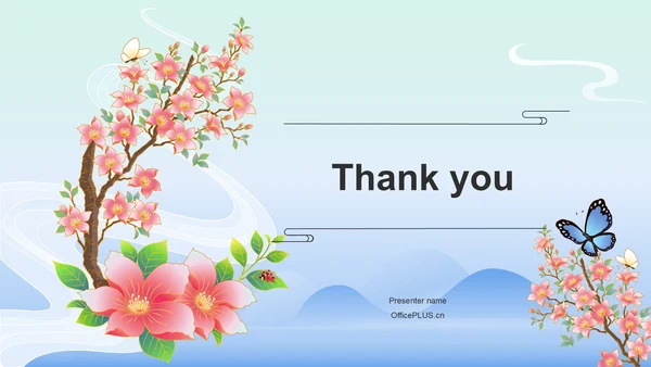 蓝色国潮风二十四节气——惊蛰PPT主题