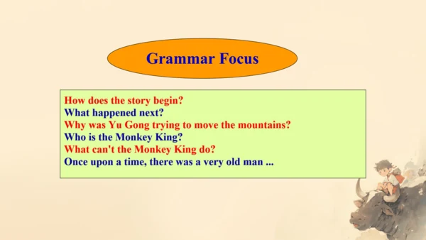 Unit6 SectionA Grammar focus 课件（人教八下Unit6 An old m