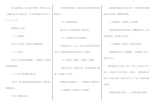 2023年二建市政实务重点考点版版.docx