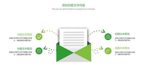 绿色唯美户外旅游户外玩耍钓鱼PPT模板