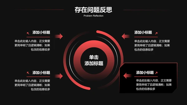黑色科技通用发布会演示PPT模板