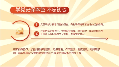 党员青年党史学习教育活动PPT动态