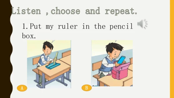 Unit 1 Classroom  Story time 课件(共23张PPT)