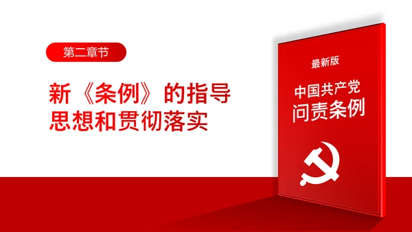 中国共产党问责条例学习解读PPT