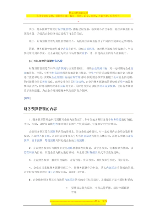 财务预算管理.docx