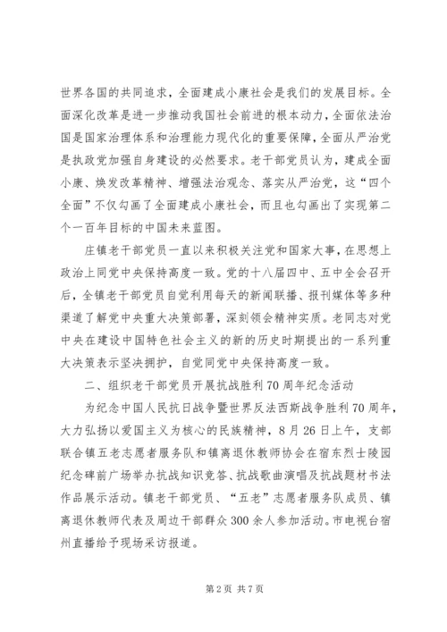 乡镇老干部党支部年度工作总结.docx