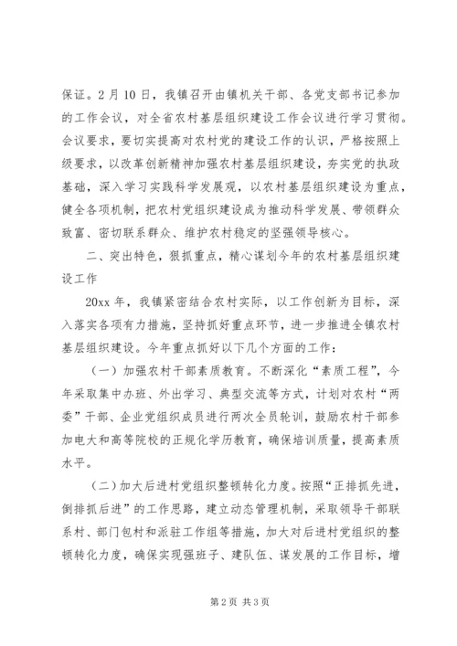 乡镇贯彻省农村工作会议精神情况汇报.docx