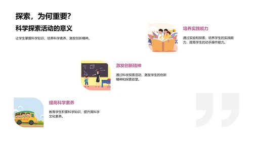 科学实验实践教程PPT模板