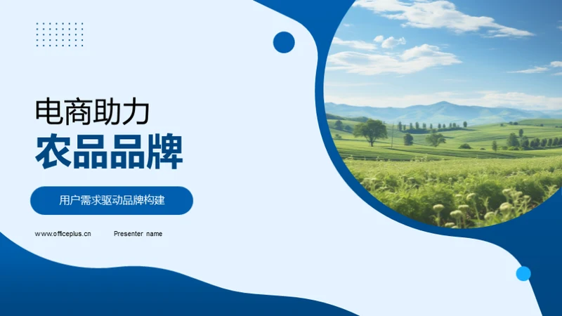 电商助力农品品牌