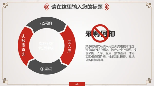 中国古风酒文化企业宣传通用PPT模板