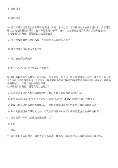 2023年06月第二季重庆市永川区事业单位考核公开招聘紧缺优秀人才65人笔试题库含答案解析