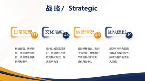 蓝色年终工作总结汇报演讲商务PPT