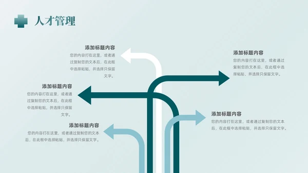 简约医院岗位竞聘创城创新守正健康