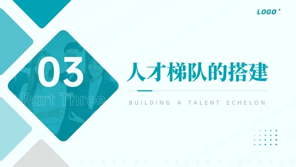 绿色商务动态企业全面人才培养计划通用PPT模版