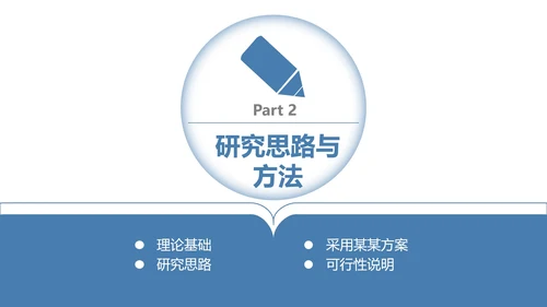 本科硕士毕业论文答辩PPT模板