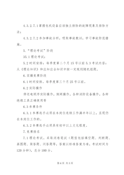“打基础、强素质、当尖兵”岗位练兵实施方案[1].docx