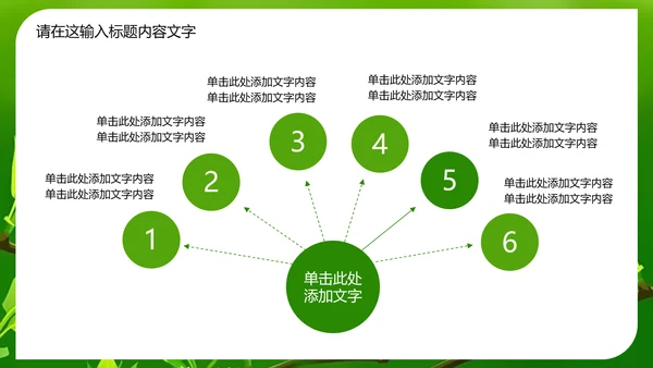 万物苏醒成长嫩芽ppt动态模板