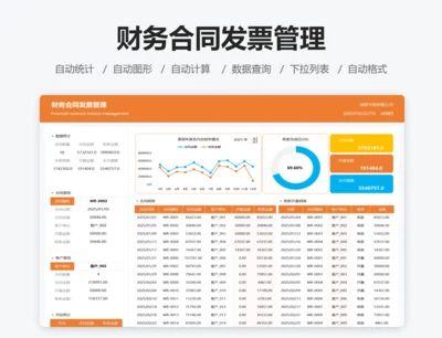 财务合同发票管理