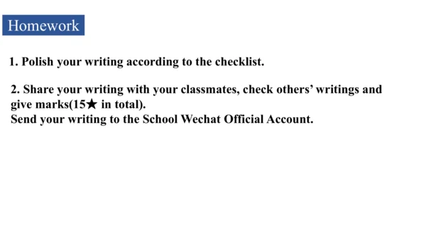Unit 2 Writing-教学课件