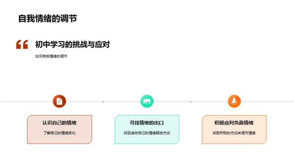 初中生活掌控术