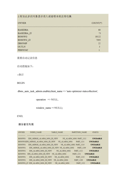 oracle数据库优化报告.docx