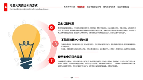 安全用电教育教学课件PPT模板