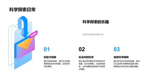 科学实验探索PPT模板